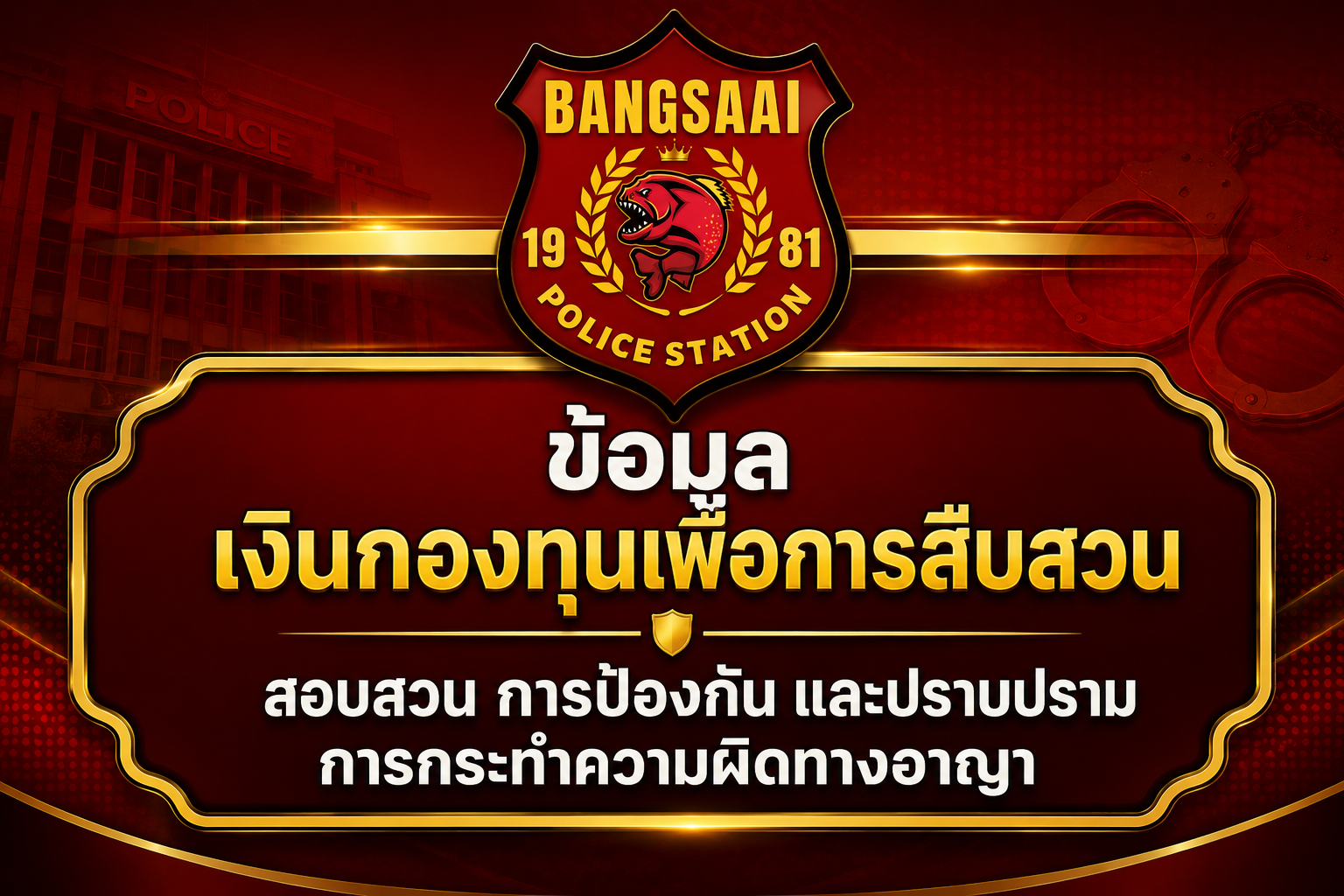 แผนผังผู้บังคับบัญชา สภ.บางซ้าย